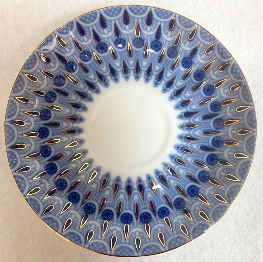 Forget Me Not Saucer for Flat Cup by Lomonosov-1