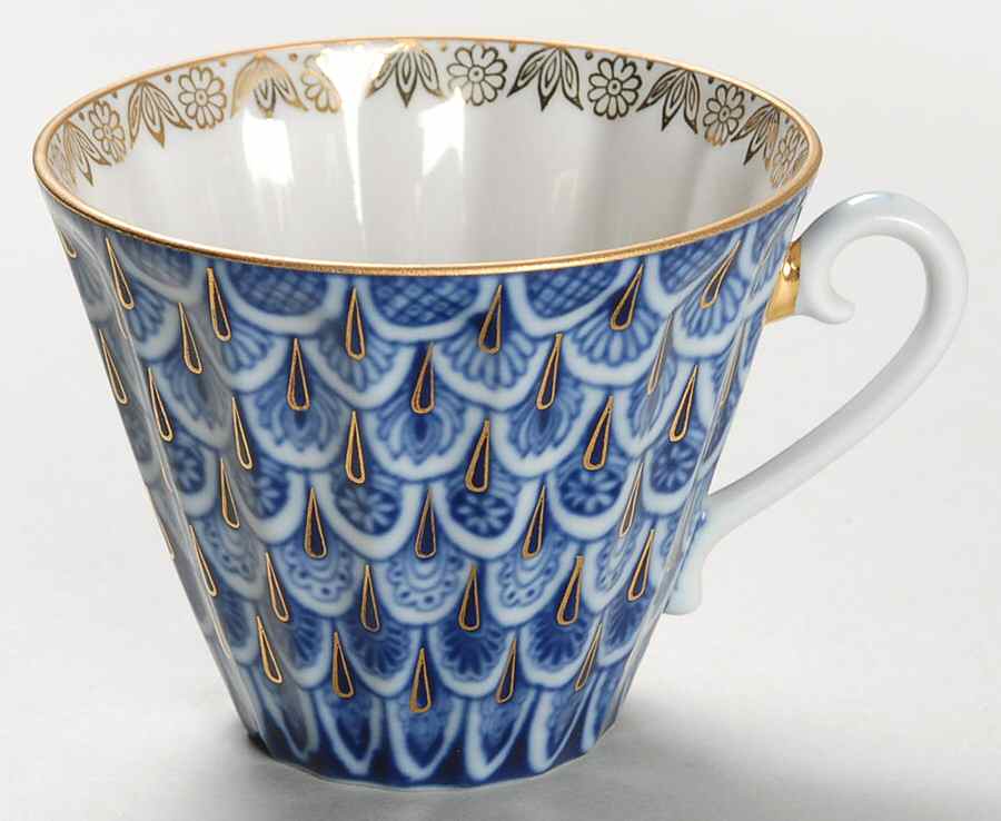 Forget Me Not Flat Cup by Lomonosov-1