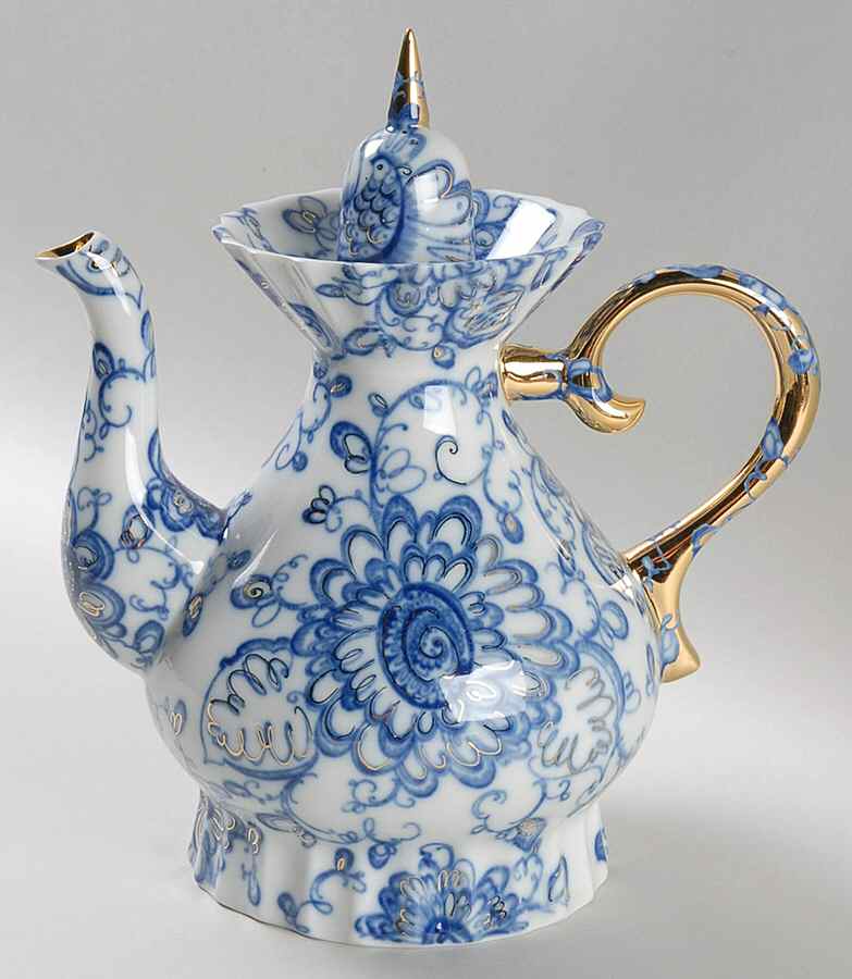 Singing Garden Teapot & Lid by Lomonosov-1