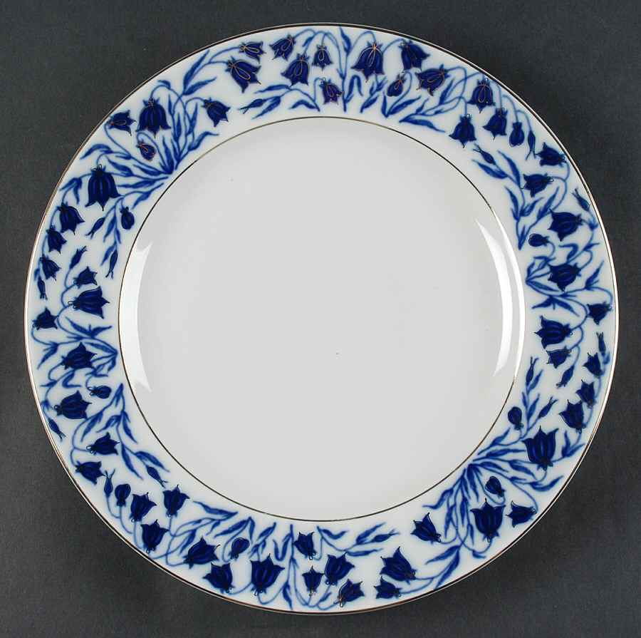 Bluebells 12" Chop Plate (Round Platter) by Lomonosov-1