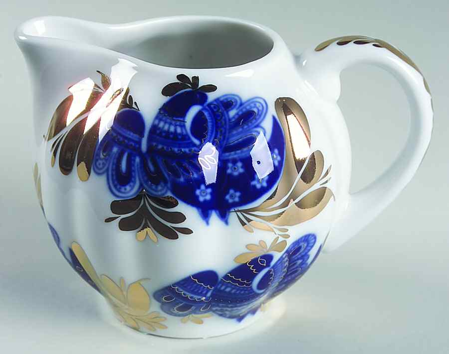 Golden Garden Creamer by Lomonosov-1