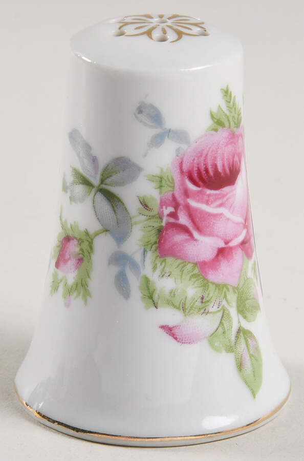 Elegant Rose Pepper Shaker by Lefton-1