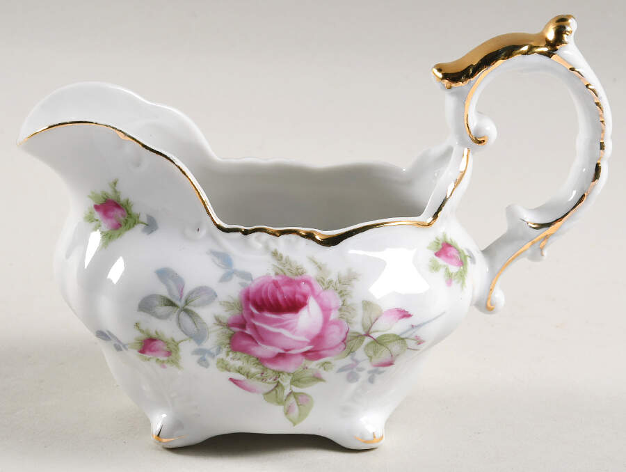 Elegant Rose Creamer by Lefton-1