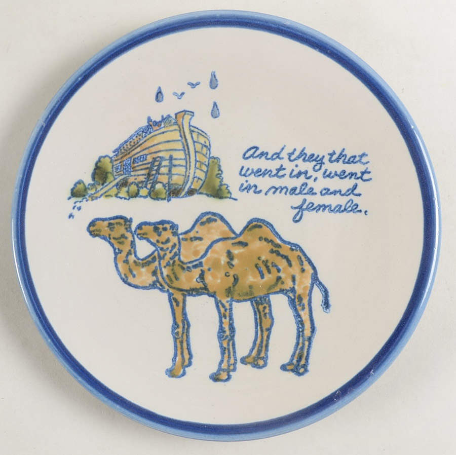 Noah's Ark Salad Plate by Louisville-1