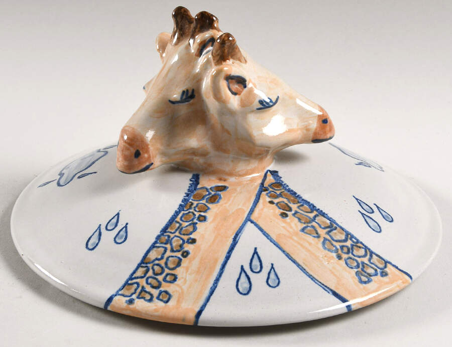 Noah's Ark Lid for Large Canister by Louisville-1