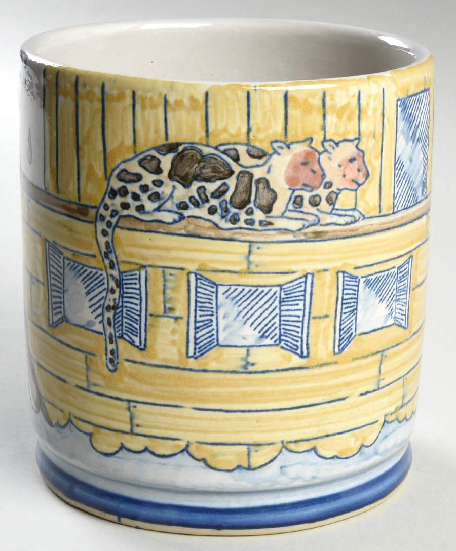 Noah's Ark Small Canister No Lid by Louisville-1