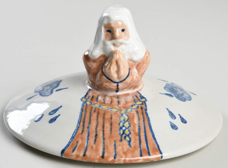 Noah's Ark Lid for Medium Canister by Louisville-1