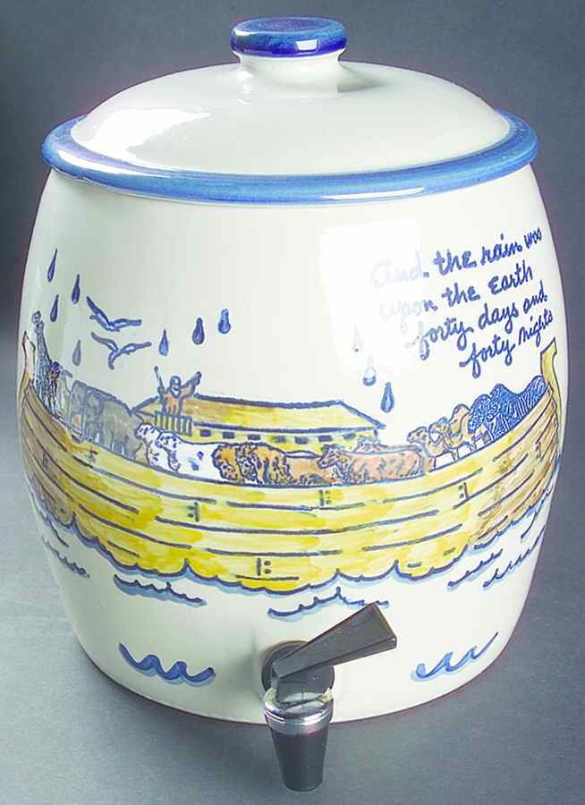 Noah's Ark Samovar & Lid by Louisville-1