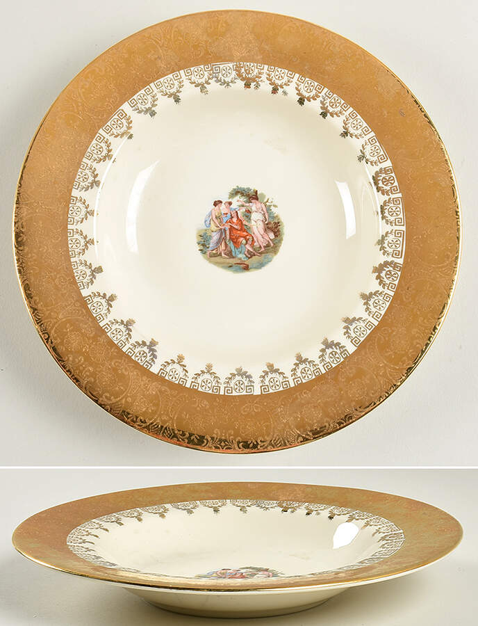 LP15 Rim Soup Bowl by La Petite China-1