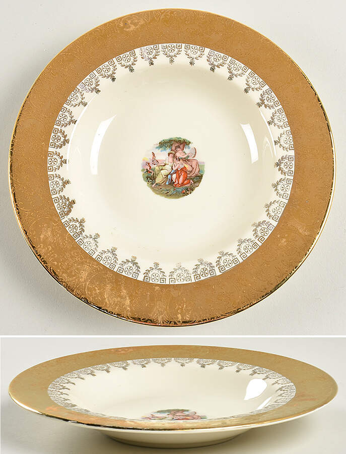 LP15 Rim Soup Bowl by La Petite China-1