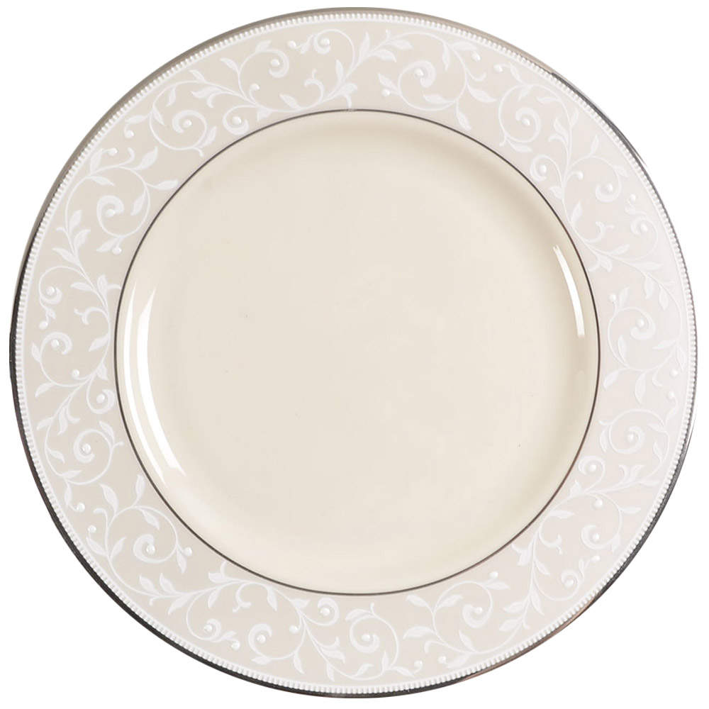 Pearl Innocence Salad Plate by Lenox-1