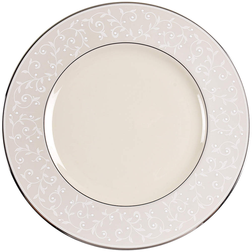 Pearl Innocence Dinner Plate by Lenox-1