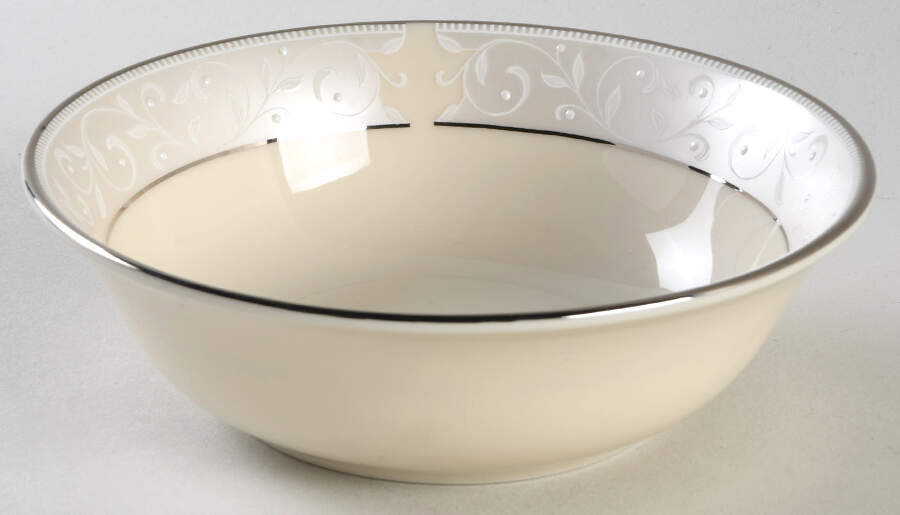 Pearl Innocence Fruit/Dessert (Sauce) Bowl by Lenox-1