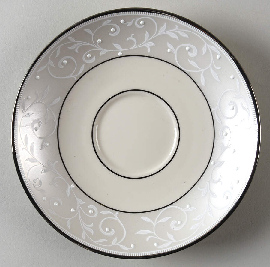Pearl Innocence Saucer for Footed Cup by Lenox-1