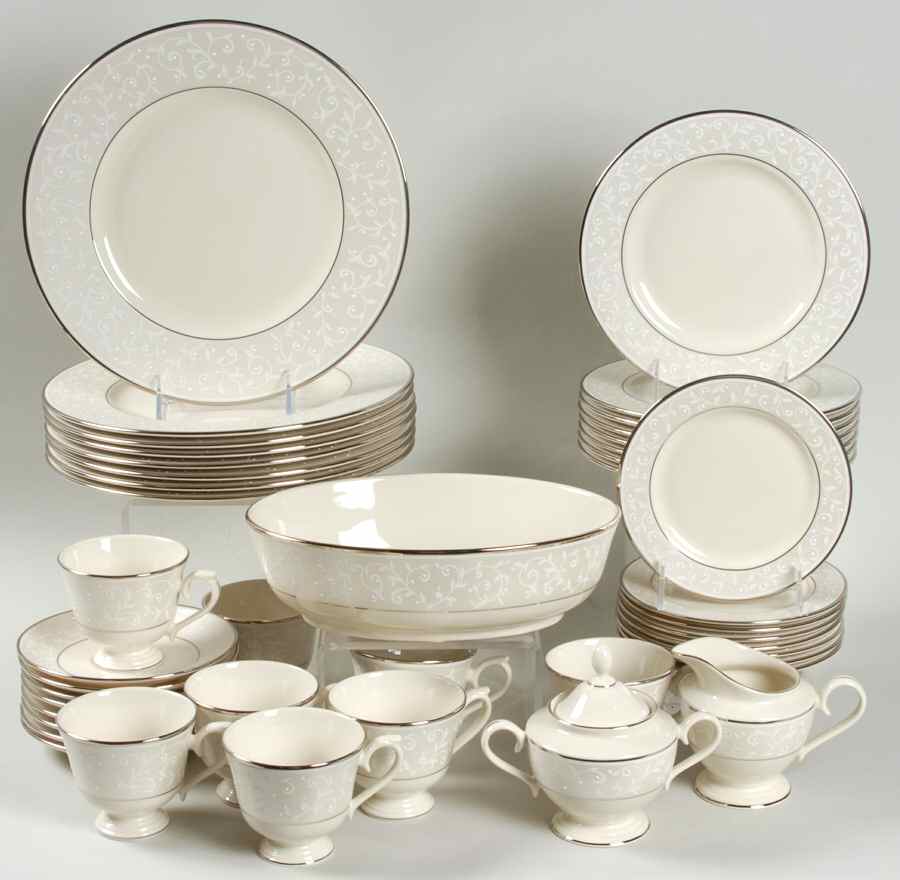 Pearl Innocence 44 Piece Set by Lenox-1
