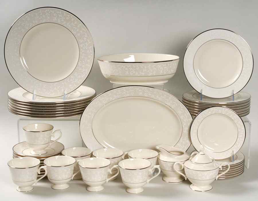 Pearl Innocence 45 Piece Set by Lenox-1