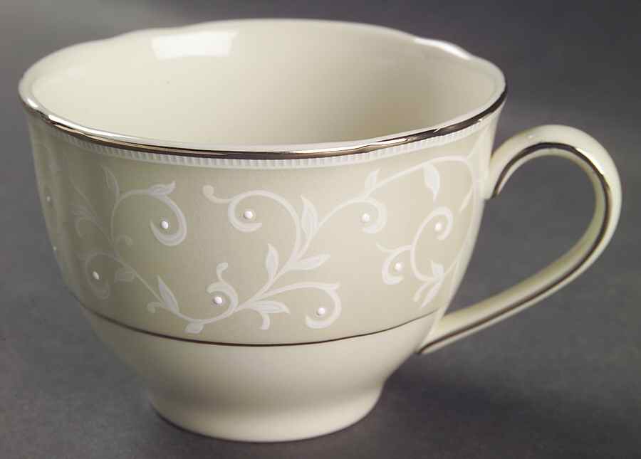 Pearl Innocence Cup for Dessert Plate & Cup Set by Lenox-1