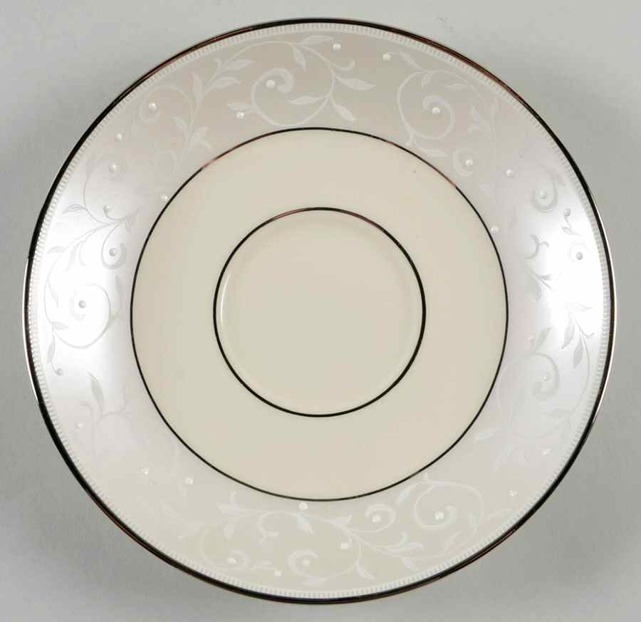 Pearl Innocence Saucer for Footed Cup by Lenox-1