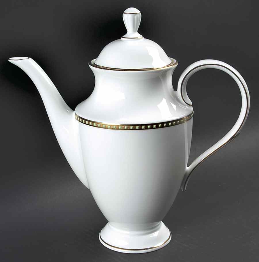 Beaded Jewel Coffee Pot & Lid by Lenox-1