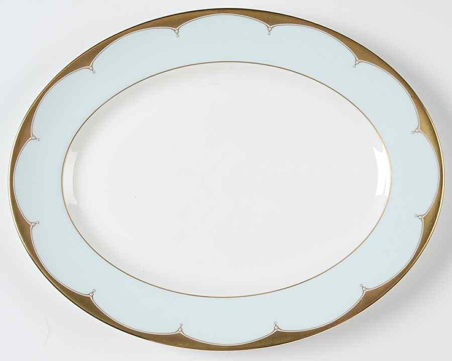 Royal Arcade 13" Oval Serving Platter by Lenox-1