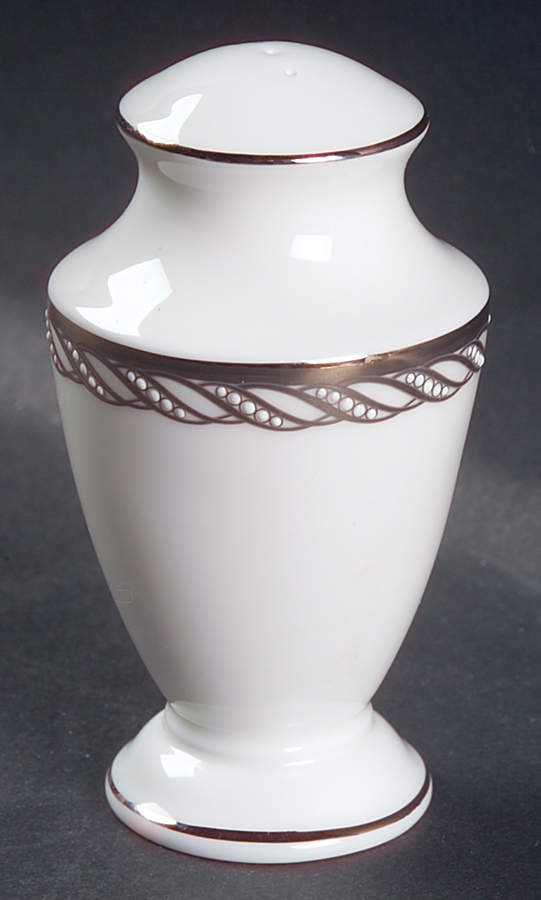 Serpentine Platinum Pepper Shaker by Lenox-1