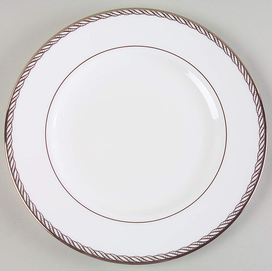 Serpentine Platinum Dinner Plate by Lenox-1