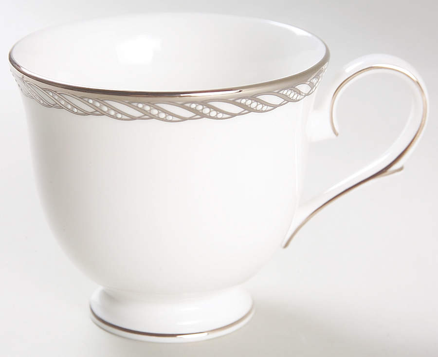 Serpentine Platinum Footed Cup by Lenox-1