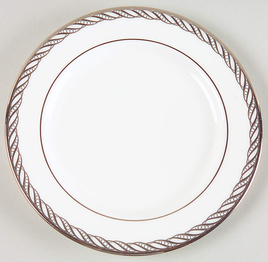 Serpentine Platinum Bread & Butter Plate by Lenox-1