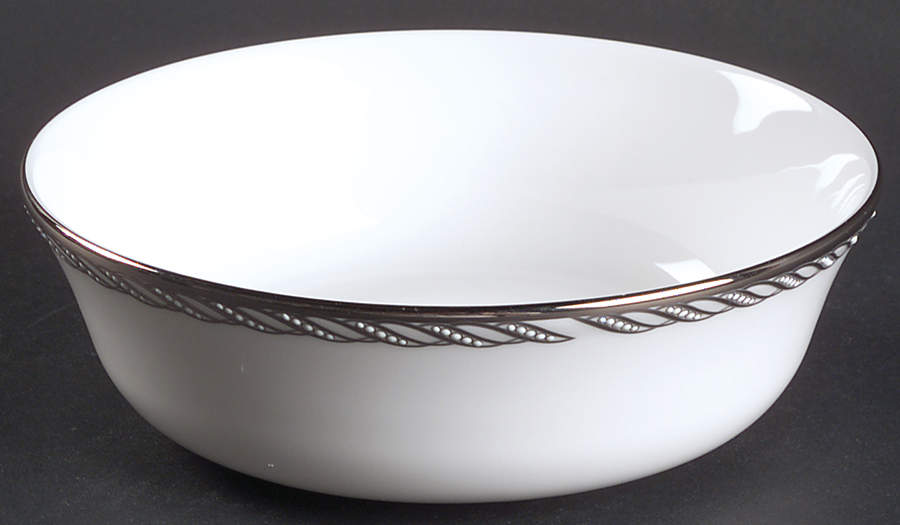 Serpentine Platinum 6" All Purpose Bowl by Lenox-1