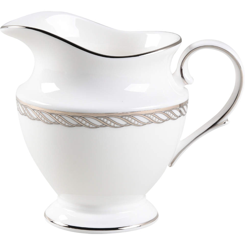 Serpentine Platinum Creamer by Lenox-1