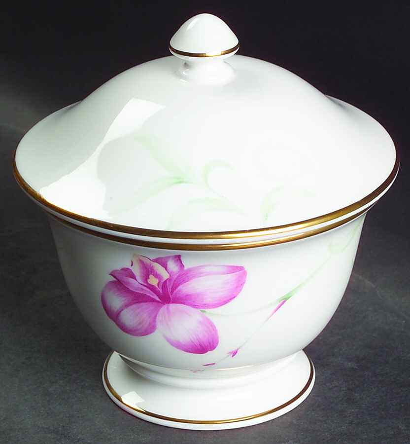 Tropical Paradise Sugar Bowl & Lid by Lenox-1