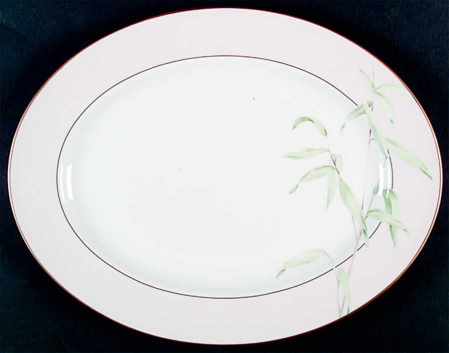 Exotic Flora 16" Oval Serving Platter by Lenox-1