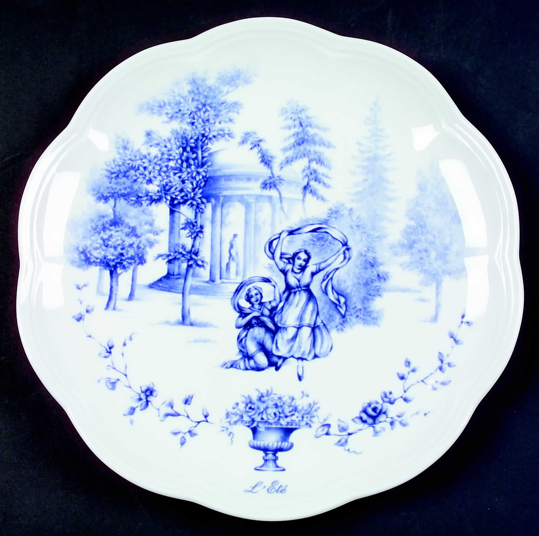 Les Saisons Summer Accent Luncheon Plate by Lenox-1