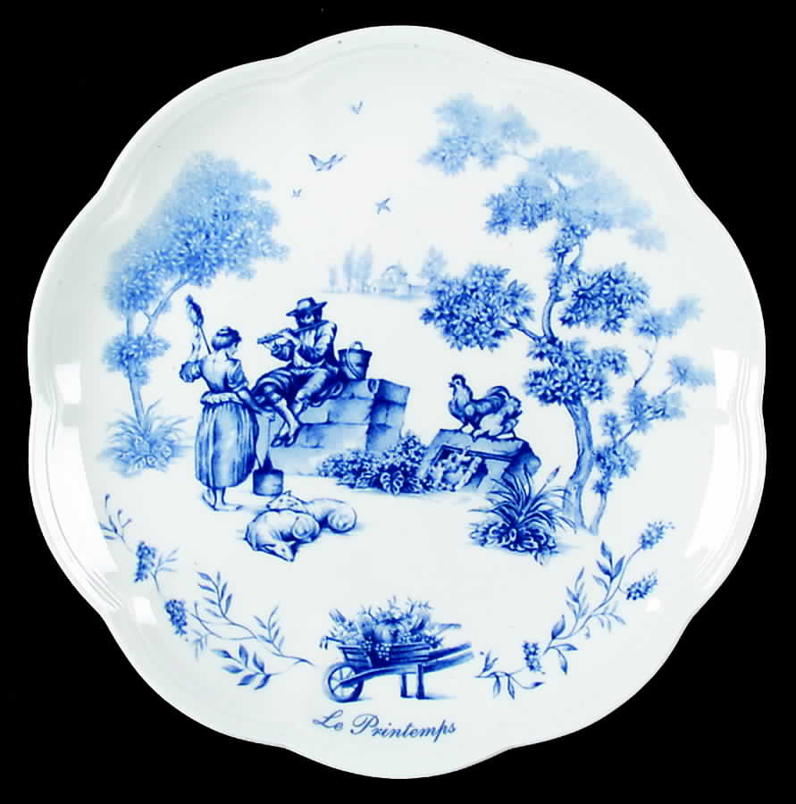 Les Saisons Spring Accent Luncheon Plate by Lenox-1
