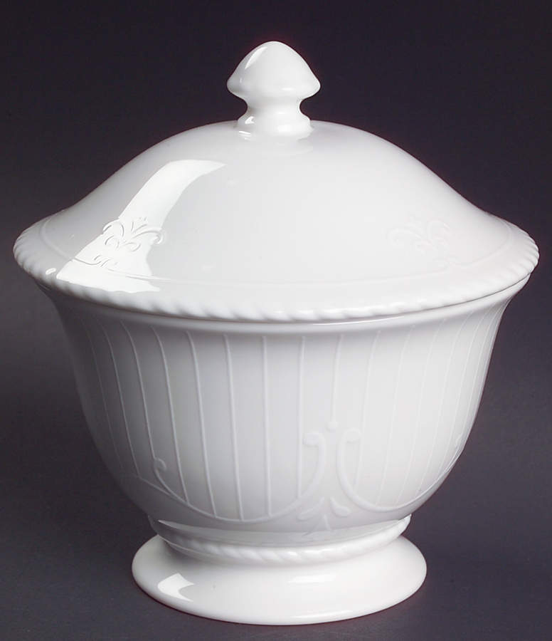 Swedish Terrace Sugar Bowl & Lid by Lenox-1
