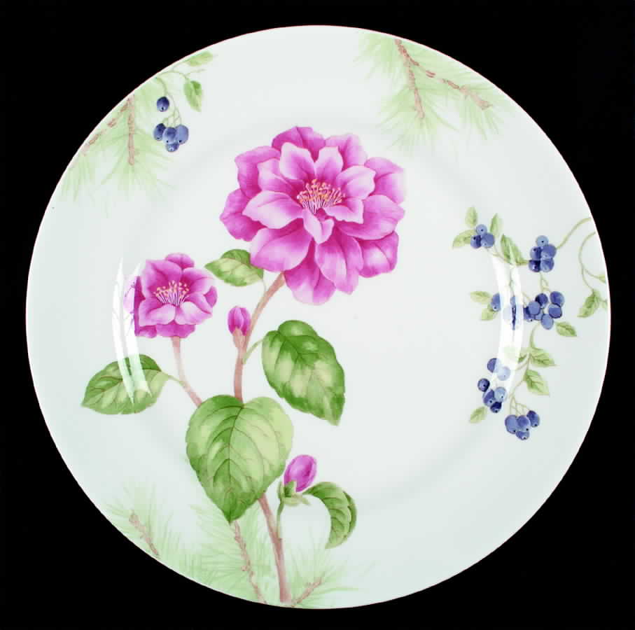 Winter Garden Camellia Dinner Plate by Lenox-1