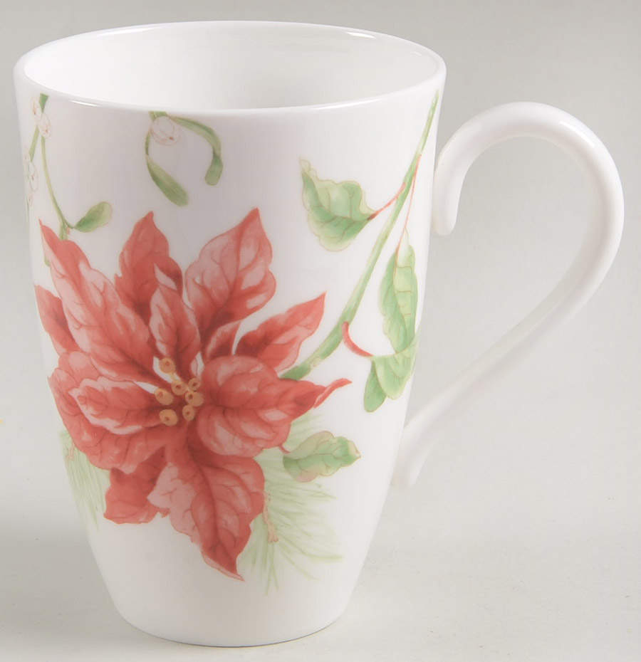 Winter Garden Poinsettia Mug by Lenox-1