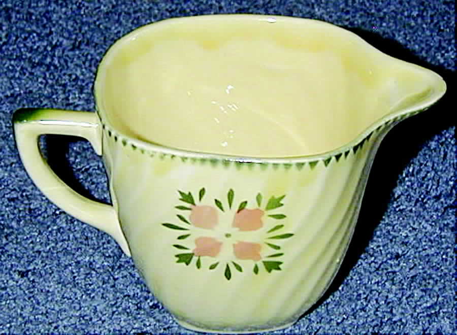 Petit Fleur Pink Creamer by Limoges-American-1