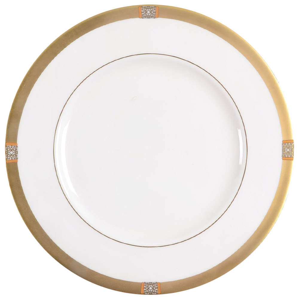 Jewel Gold Accent Luncheon Plate by Lenox-1