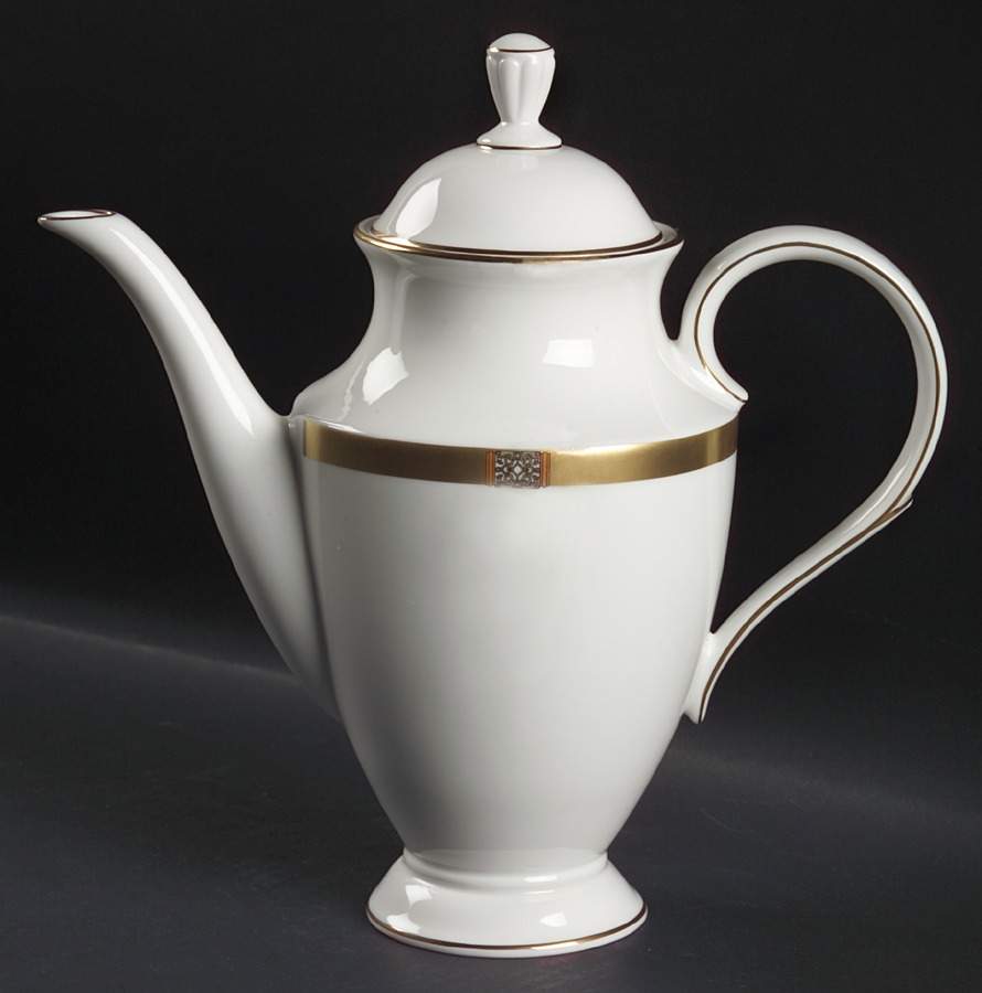 Jewel Gold Coffee Pot & Lid by Lenox-1