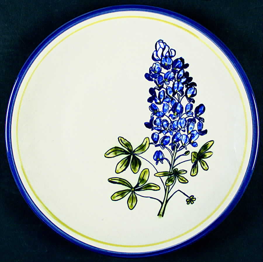 Bluebonnet Dinner Plate by Louisville-1
