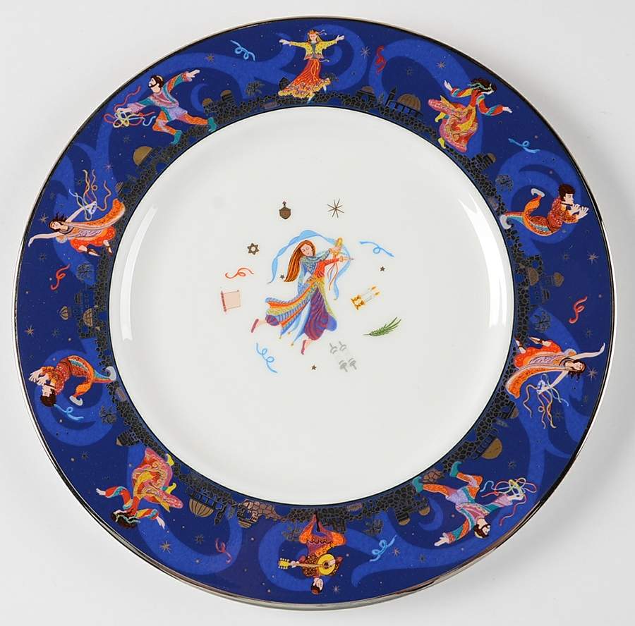 Simchah Luncheon Plate by Lenox-1