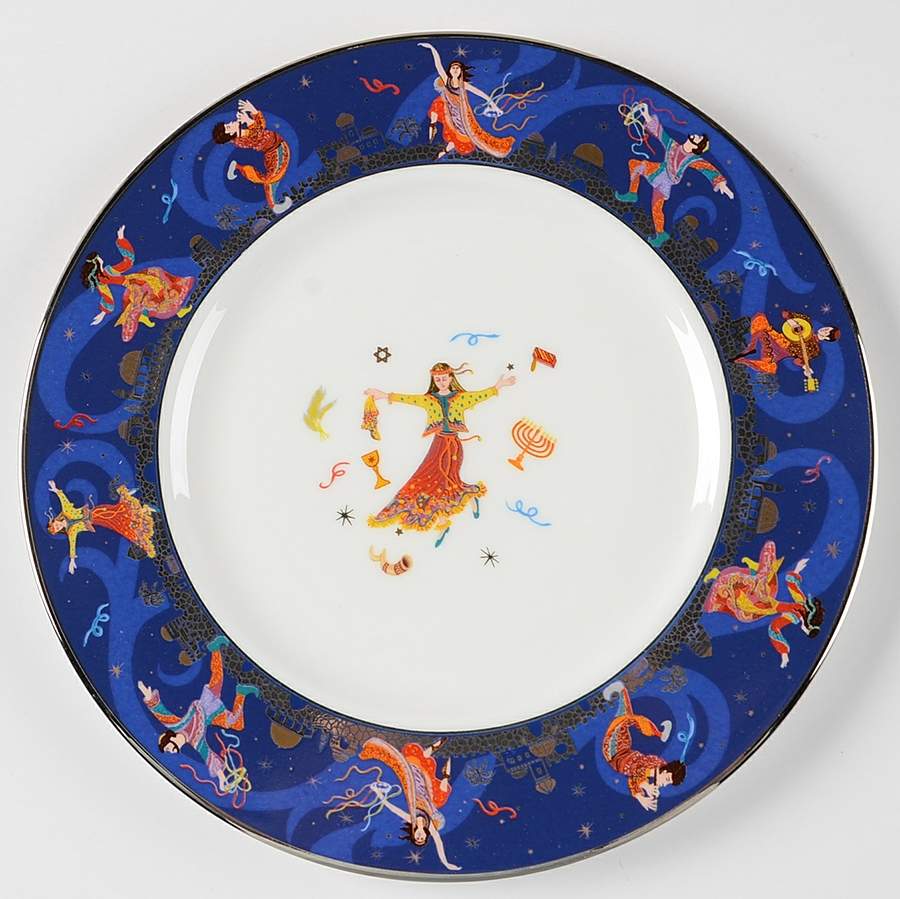 Simchah Luncheon Plate by Lenox-1