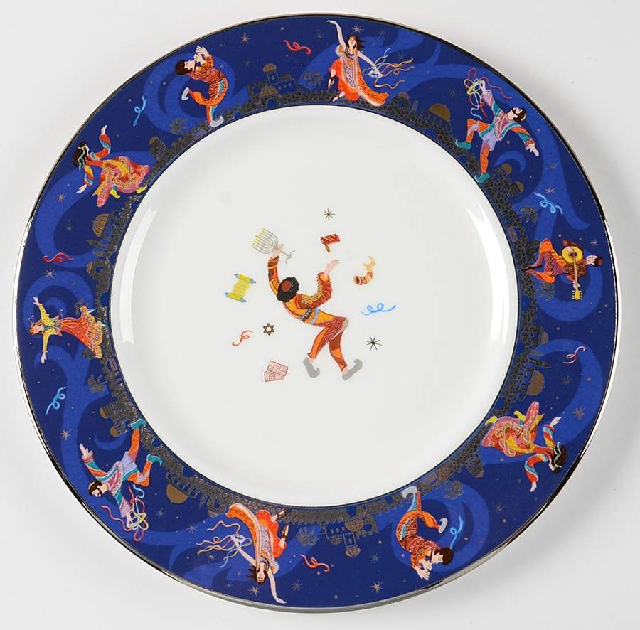 Simchah Luncheon Plate by Lenox-1