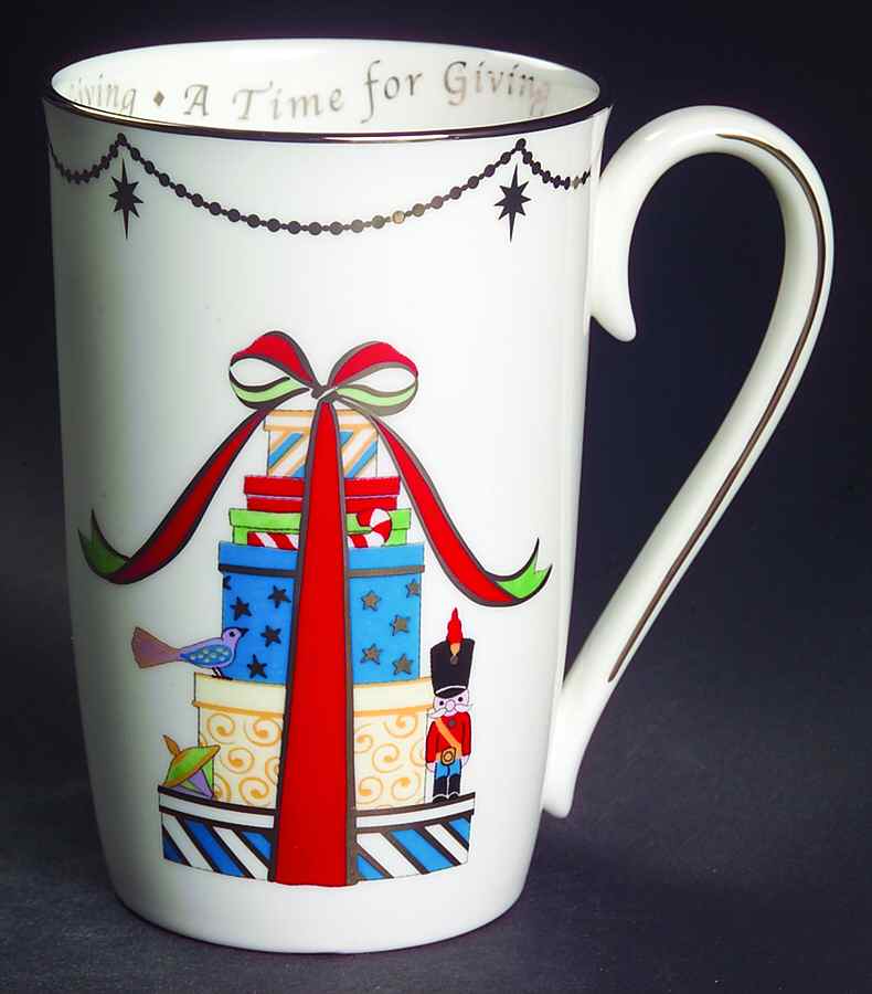 Merry and Bright A Time For Mug by Lenox-1