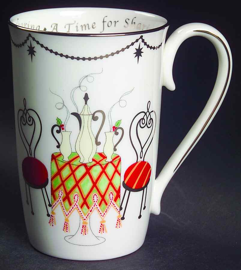 Merry and Bright A Time For Mug by Lenox-1