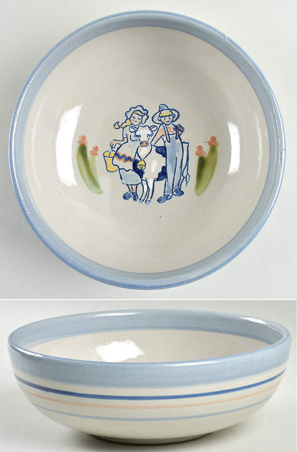 Milk & Honey 8" Round Vegetable Bowl by Louisville-1