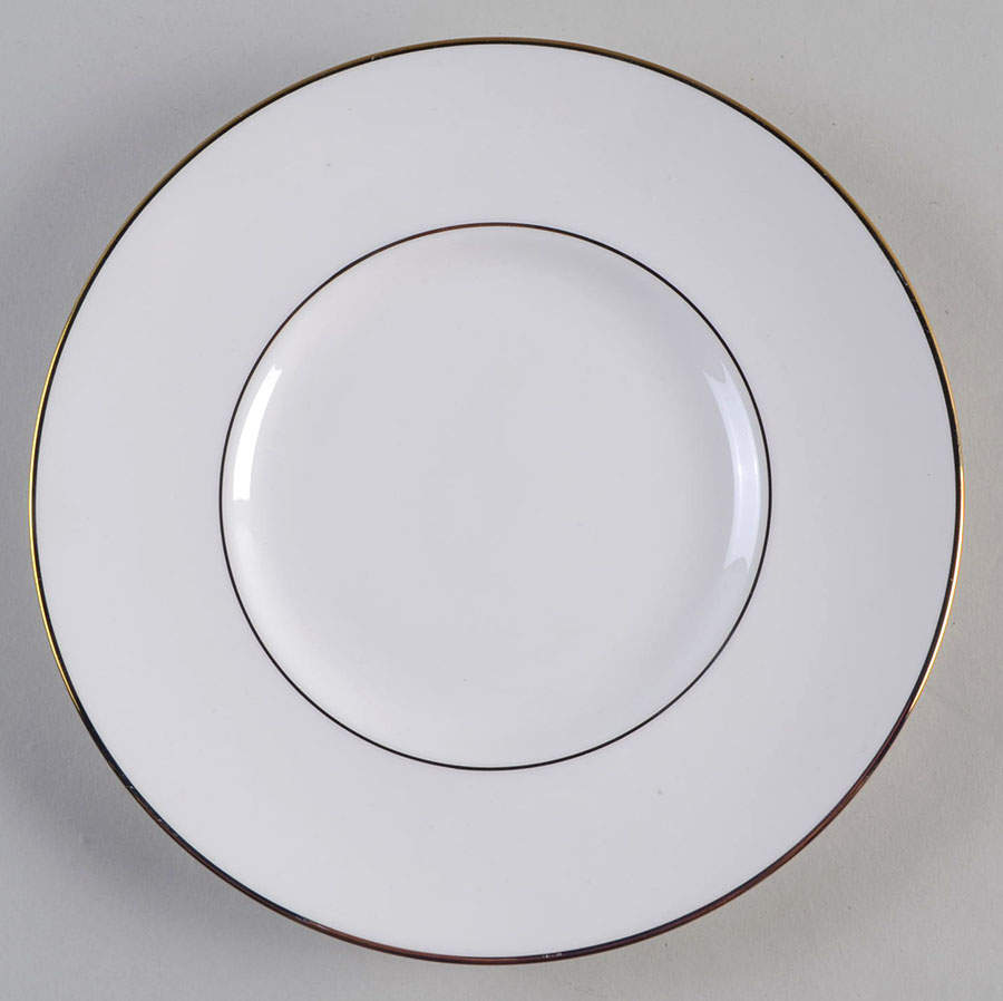 Continental Dining Gold Salad/Dessert Plate by Lenox-1