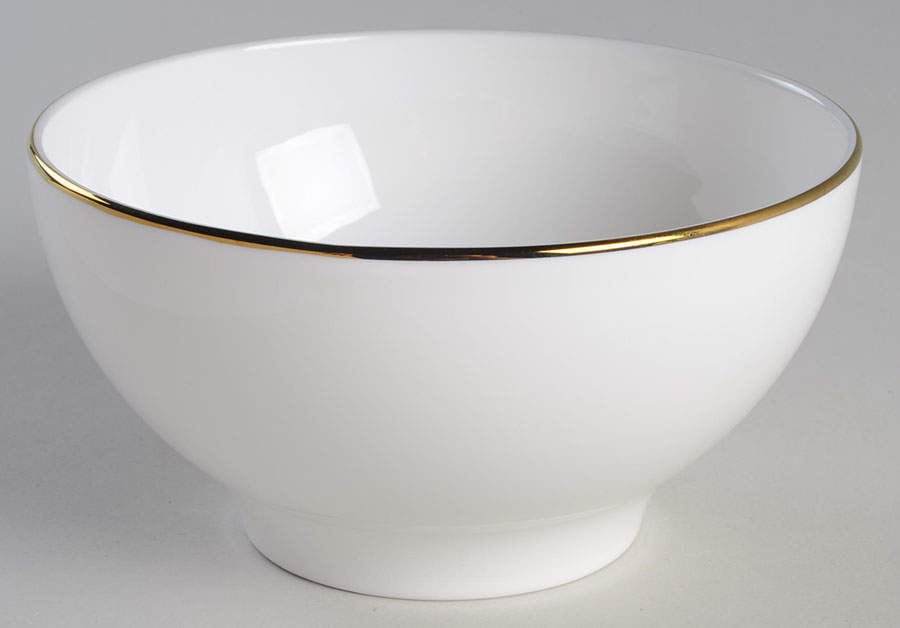Continental Dining Gold Rice Bowl by Lenox-1