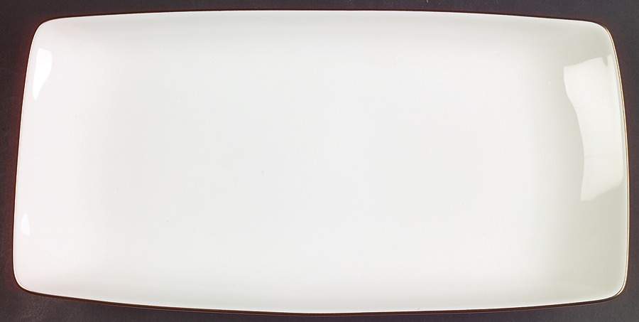 Continental Dining Gold Rectangular Tray by Lenox-1